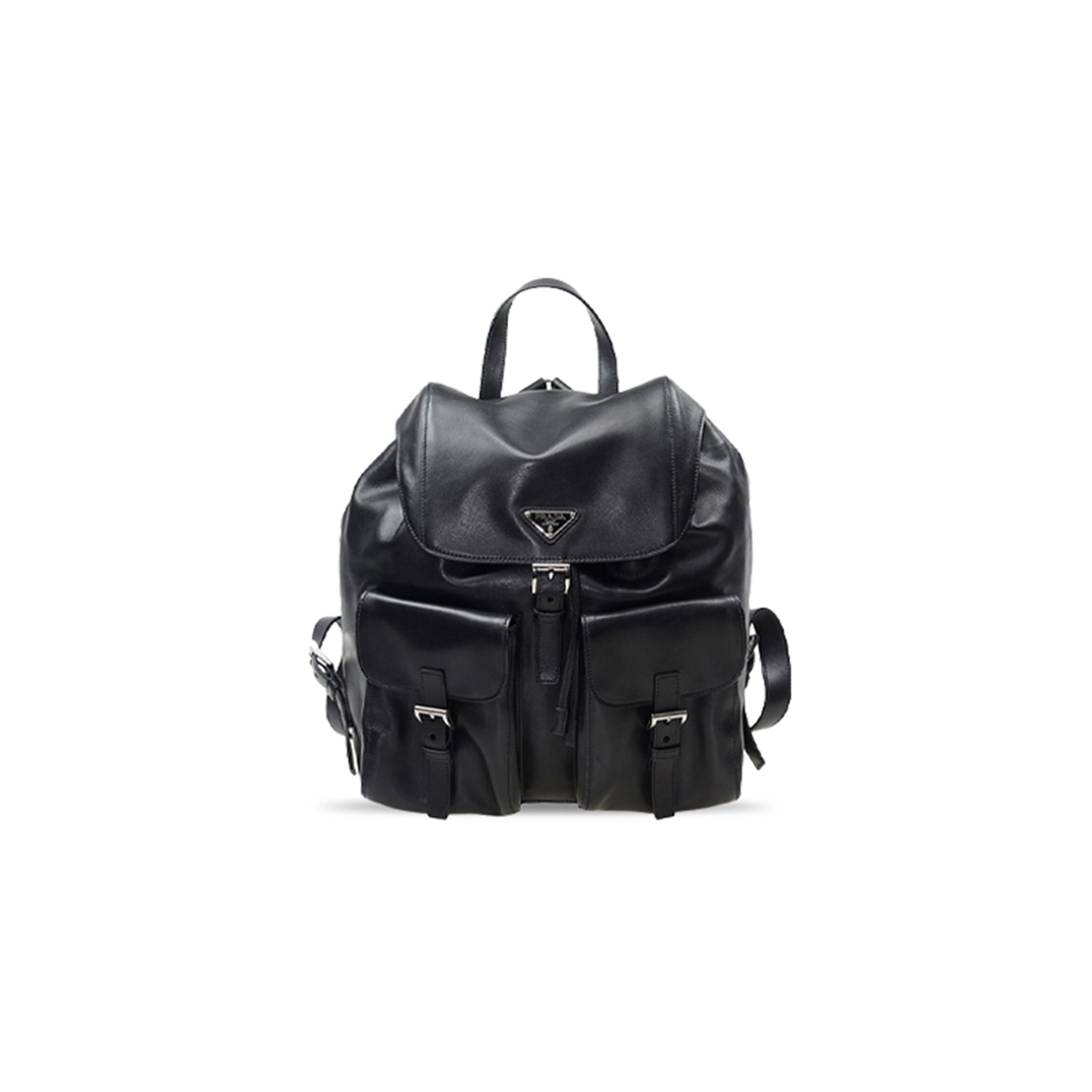 PRADA LEATHER BACKPACK 1BZ811 (32*30*15cm)